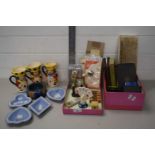Collection of various bridge and playing card related items to include a set of novelty Doulton