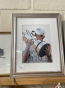 Photographic Rory McIlroy Winning the 2001 Shanghai Masters, framed and glazed