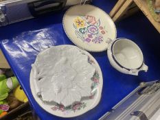 Poole Pottery plate and other ceramics