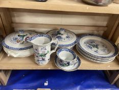 A quantity of Booths Netherlands pattern tea wares