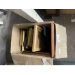 One box of various picture frames