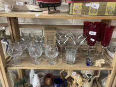 Mixed Lot: Various drinking glasses