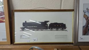 Coloured print Great Western Railway Society