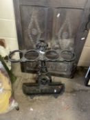 Cast iron stick stand