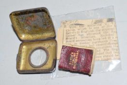 The Worlds Smallest Dictionary - a copy of Brydes English Dictionary contained within a small
