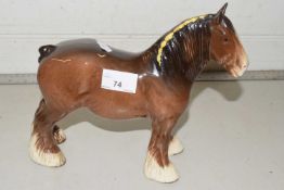 Beswick model shire horse
