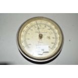 Henry Hughes & Sons Ltd, London metal cased barometer