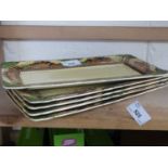 A set of five Moyott & Sons sandwich plates