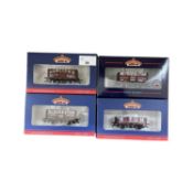 A mixed lot of four Bachmann Branch-Line Exclusive Collectors Club 00 gauge wagons, to include: -
