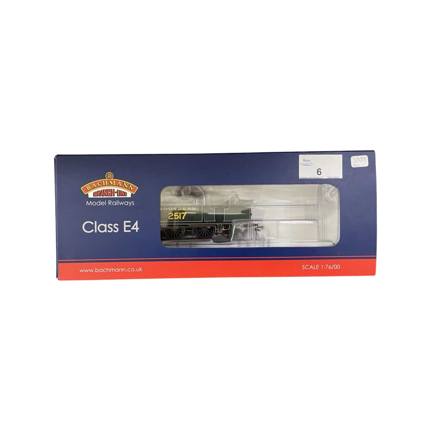 A boxed Bachmann Branch-Line 00 gauge 35-076A Class E4 2517 Southern Green