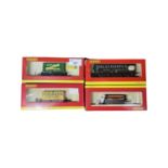 A mixed lot of boxed Hornby 00 gauge carriages/wagons, to include: - R6158 6 Wheel Closed Van