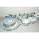 A quantity of Royal Doulton Rose Elegans tea ware