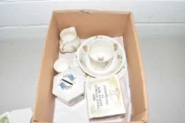 Collection of Wedgwood Peter Rabbit children's table wares plus further money boxes