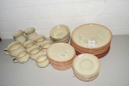 Quantity of Denby Day Break table wares