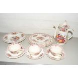 A quantity of Masons fruit basket tea and table wares