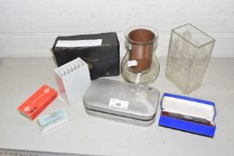 Mixed Lot: Vintage Laboratory glass ware and implements