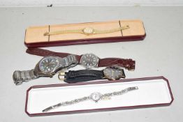 Mixed Lot: Ladies and Gents wristwatches to include Sekonda, Acril and others