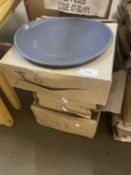 Four boxes of Genware stone ware dinner ware