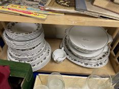 An Alfred Meakin iron stone dinner service