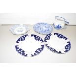 Mixed Lot: Royal Doulton Norfolk pattern jug and assorted plates