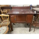 Edwardian mahogany dressing chest