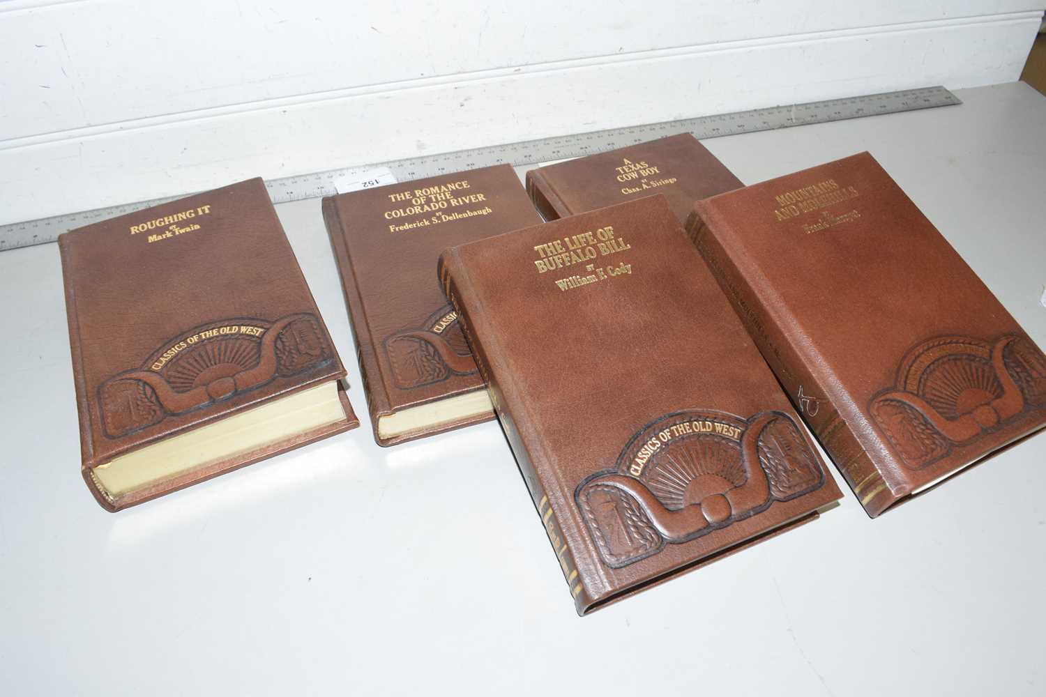 Five volumes Classics of the Old West