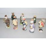 Collection of Beswick English Country Folk figures with boxes