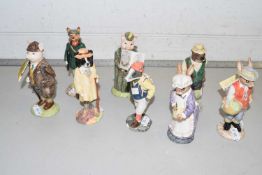 Collection of Beswick English Country Folk figures with boxes