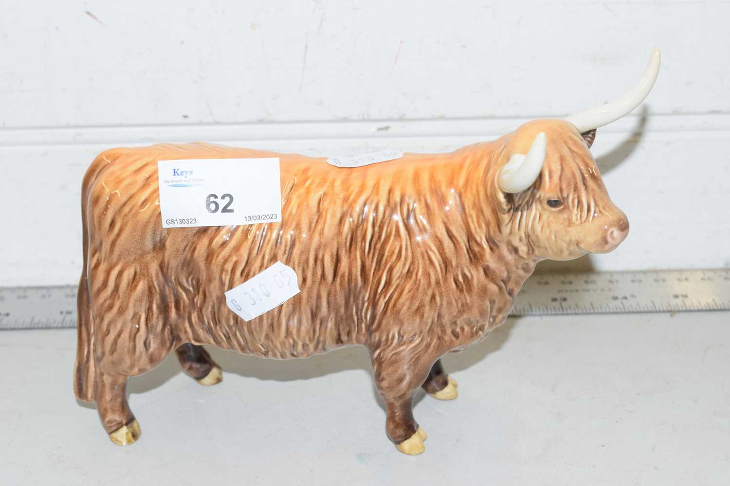 A Beswick of a Highland cow