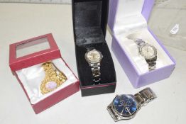 Mixed Lot: Various assorted wrist watches, bracelet etc