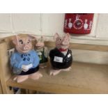 Three Nat West pigs