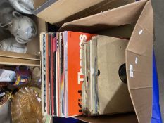 Quantity of assorted LP's and other records