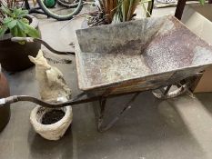 Vintage wheelbarrow