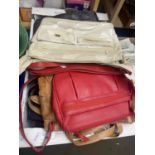 Box of assorted ladies handbags