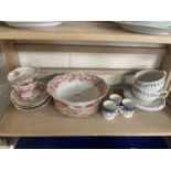A quantity of Royal Albert Serena tea wares together with Royal Albert Lady Carlisle tea plates
