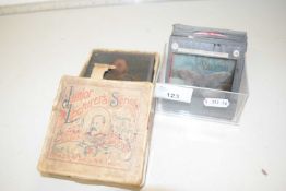 Mixed Lot: Magic Lantern slides to include boxed set Junior Lecturers Series, Edward VII