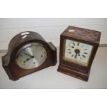 Two early 20th Century mantel clocks