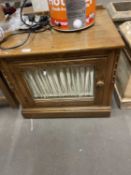 Small Ercol glazed cabinet