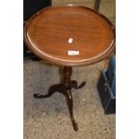 Reproduction mahogany wine table