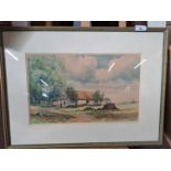 Rowland Henry Hill (British, 20th century), 'Parkmore Co Antrim', watercolour, signed and dated