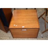 Teak filing chest