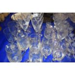 Mixed Lot: Various 20th Century drinking glasses