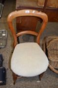 Victorian balloon back dining chair