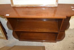 Small 20th Century mahogany bookcase cabinet