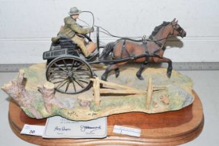 Border Fine Arts model The Country Doctor with plinth and certificate