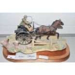 Border Fine Arts model The Country Doctor with plinth and certificate