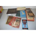 Mixed Lot: Vintage Ordnance Survey maps and others plus an album, Views of Sunderland and Roker