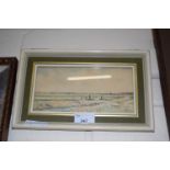 The Marshes near Acle, Norfolk, signed Jason Partner, 72, framed and glazed