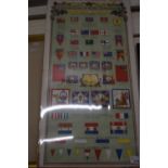 Flags for the Coronation of King Edward VII, print