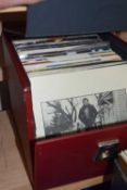 Box of assorted singles to include Bruce Springsteen, Boomtown Rats and others